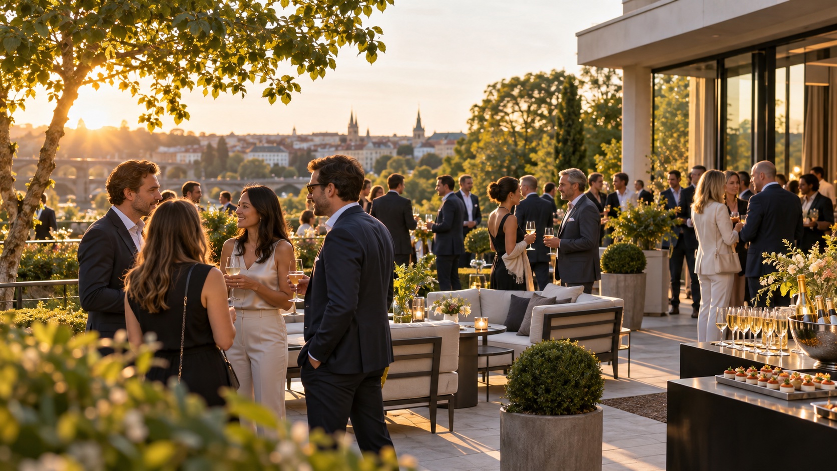 Corporate summer events