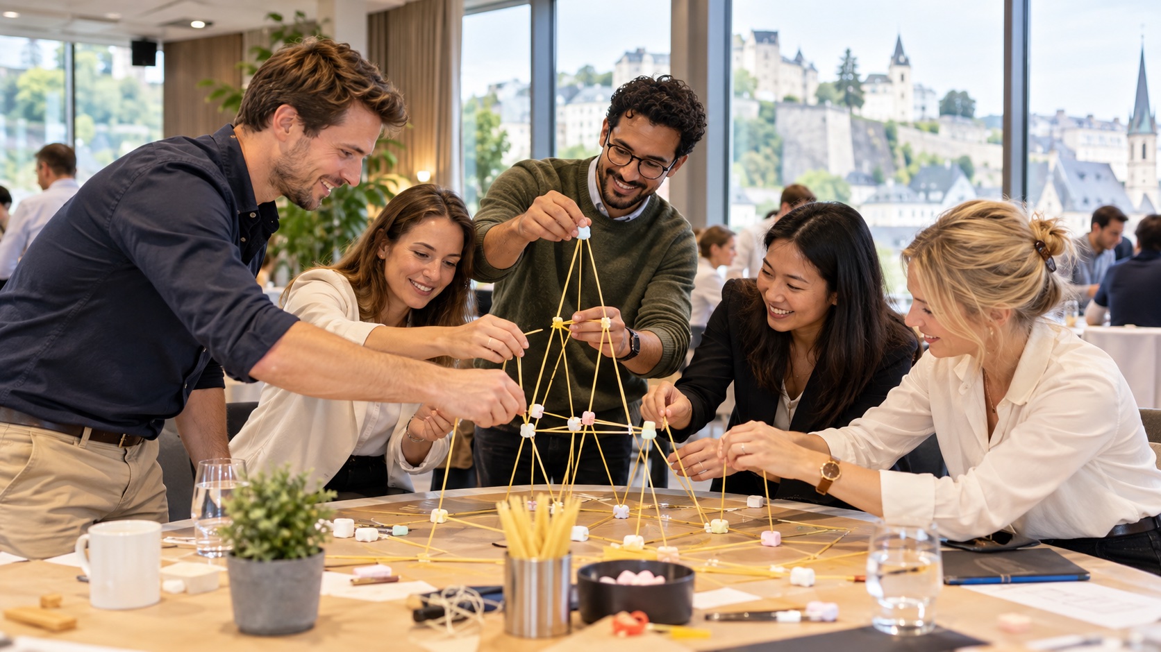 Indoor team building
